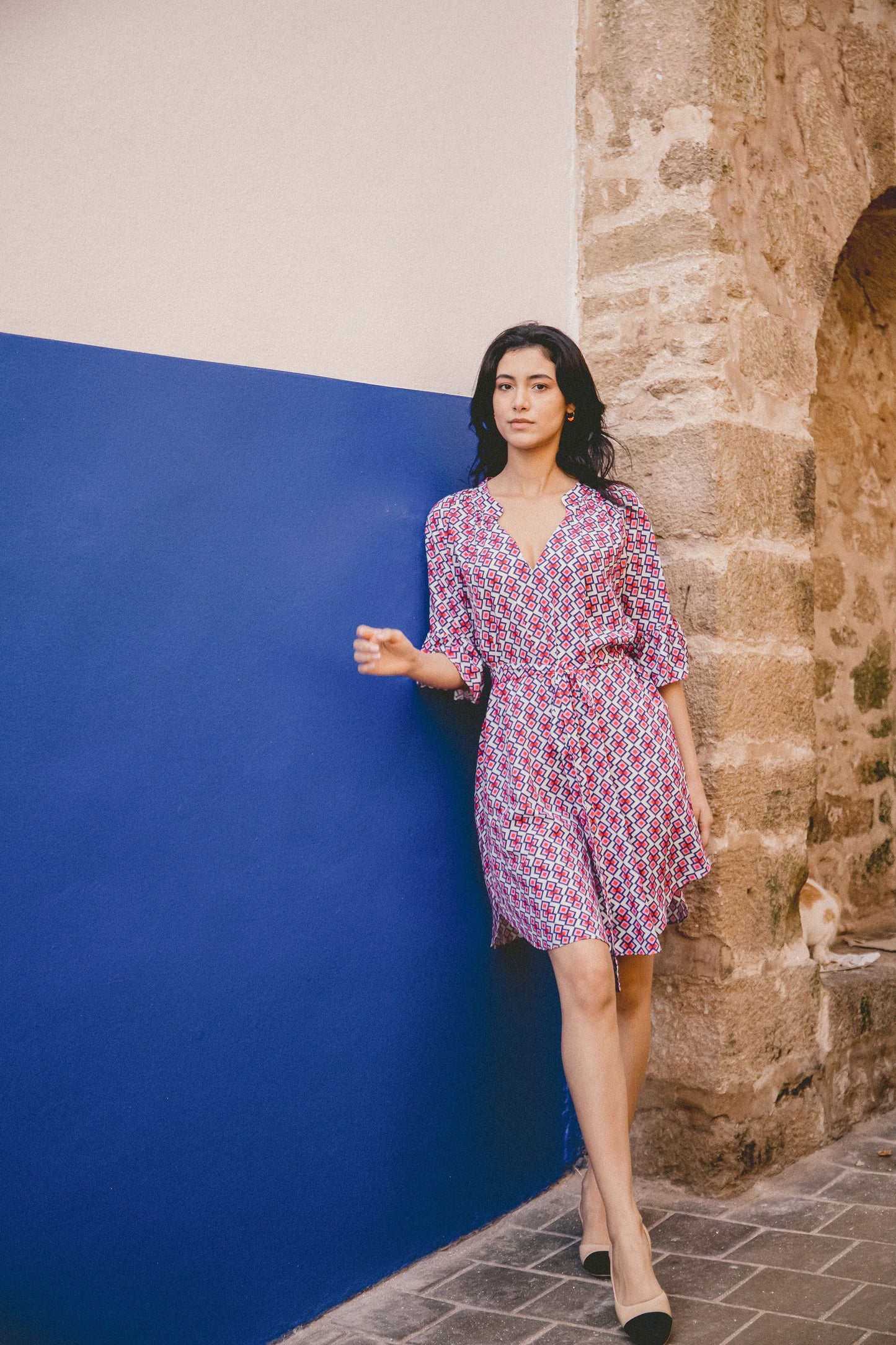 BLAZE TUNIC | CRAZY PAV PRINT