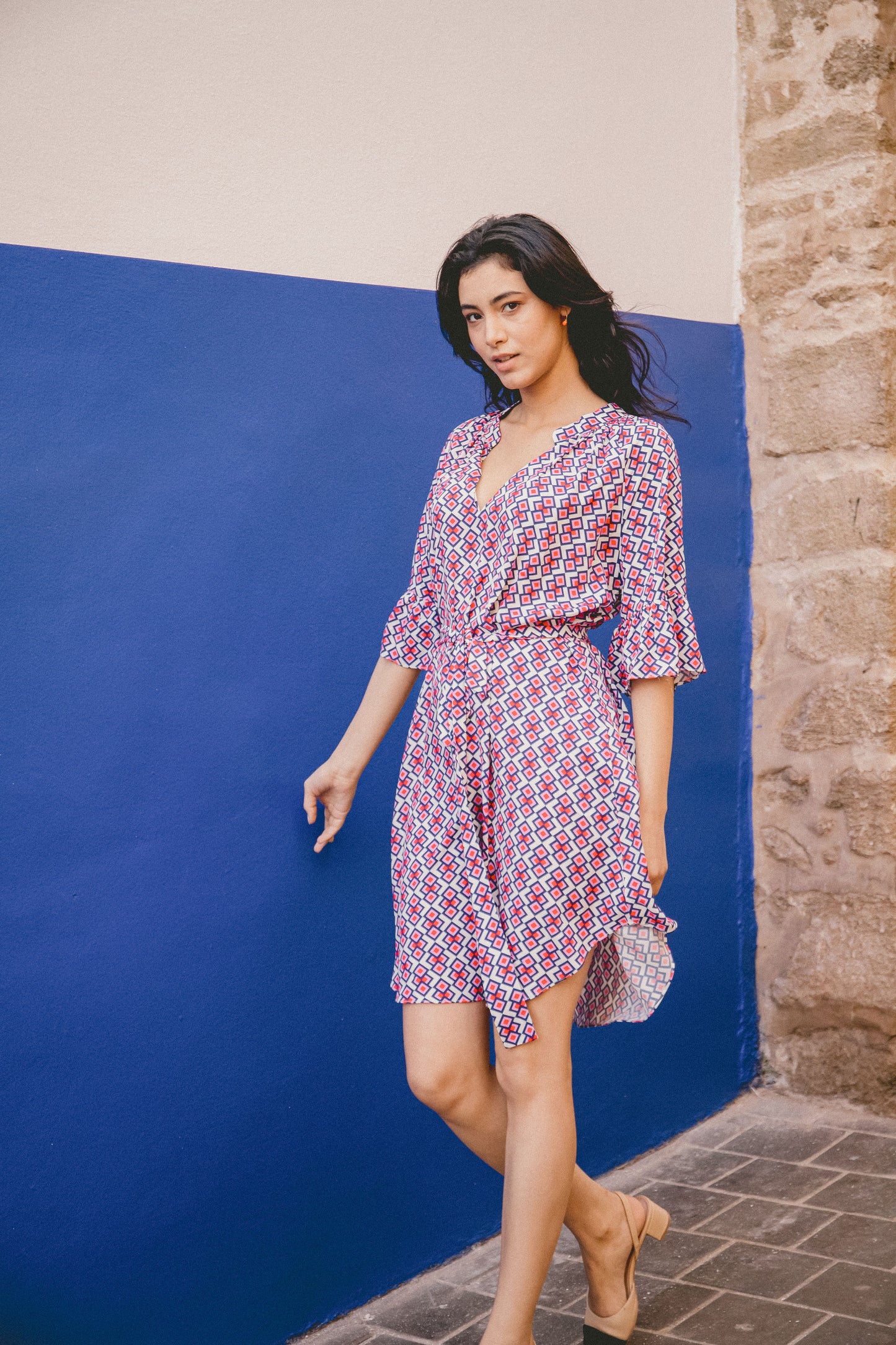 BLAZE TUNIC | CRAZY PAV PRINT