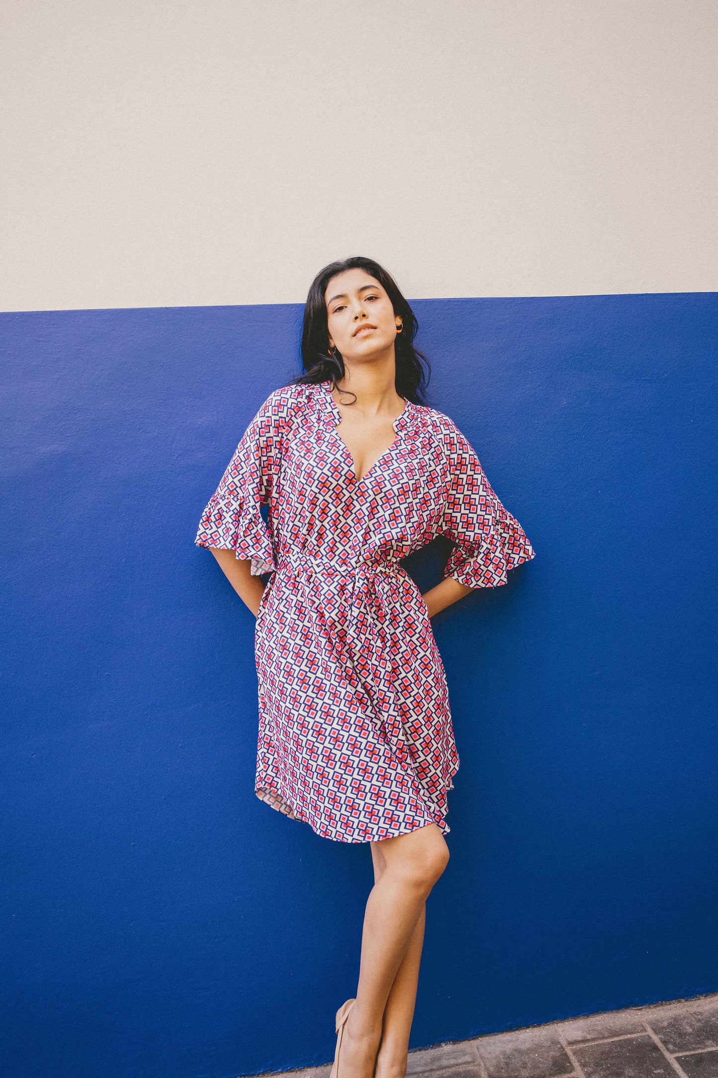 BLAZE TUNIC | CRAZY PAV PRINT
