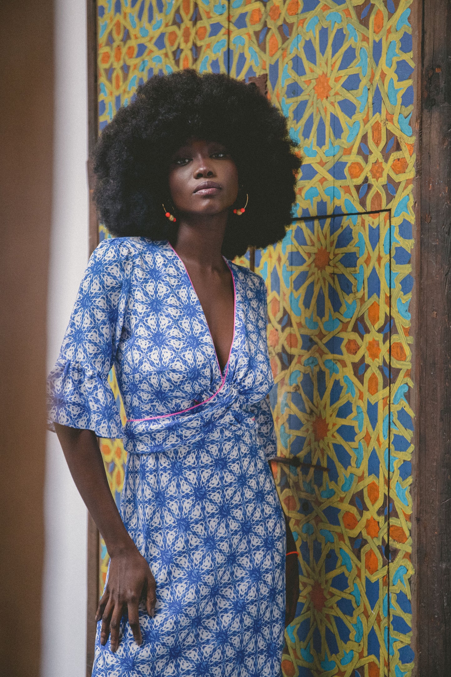 MILLIE DRESS | STARTRACK PRINT
