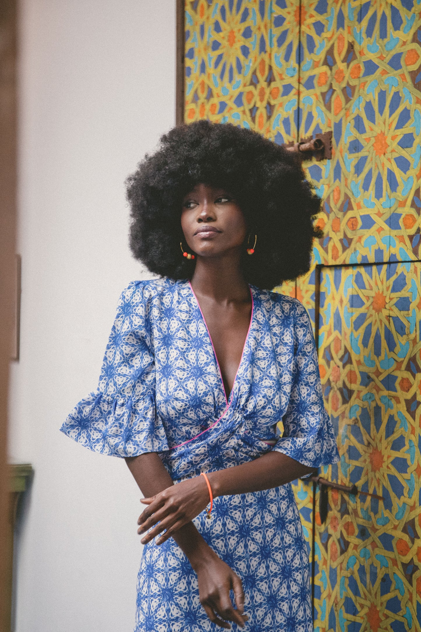 MILLIE DRESS | STARTRACK PRINT