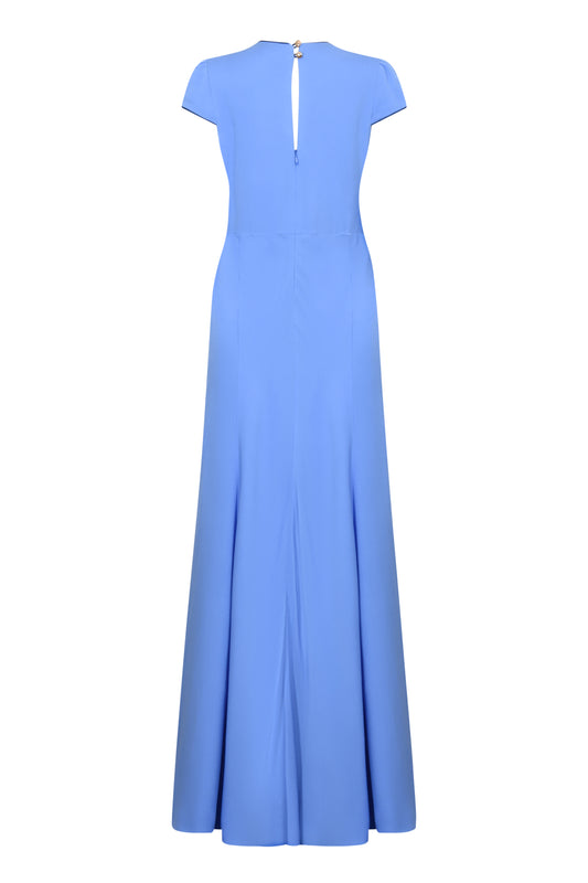 LONG JESSIE DRESS | POWDERY BLUE