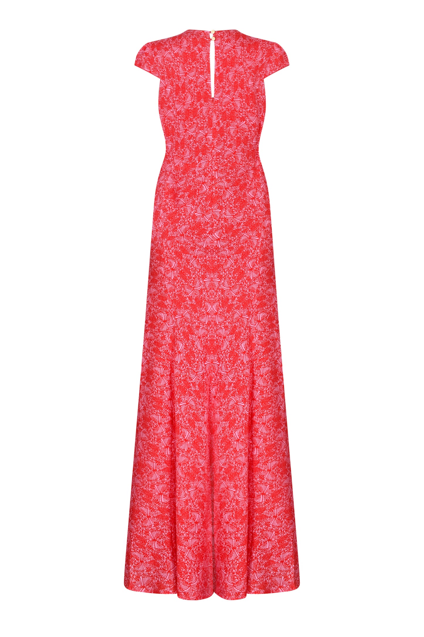 LONG JESSIE DRESS | FLUTTER PRINT
