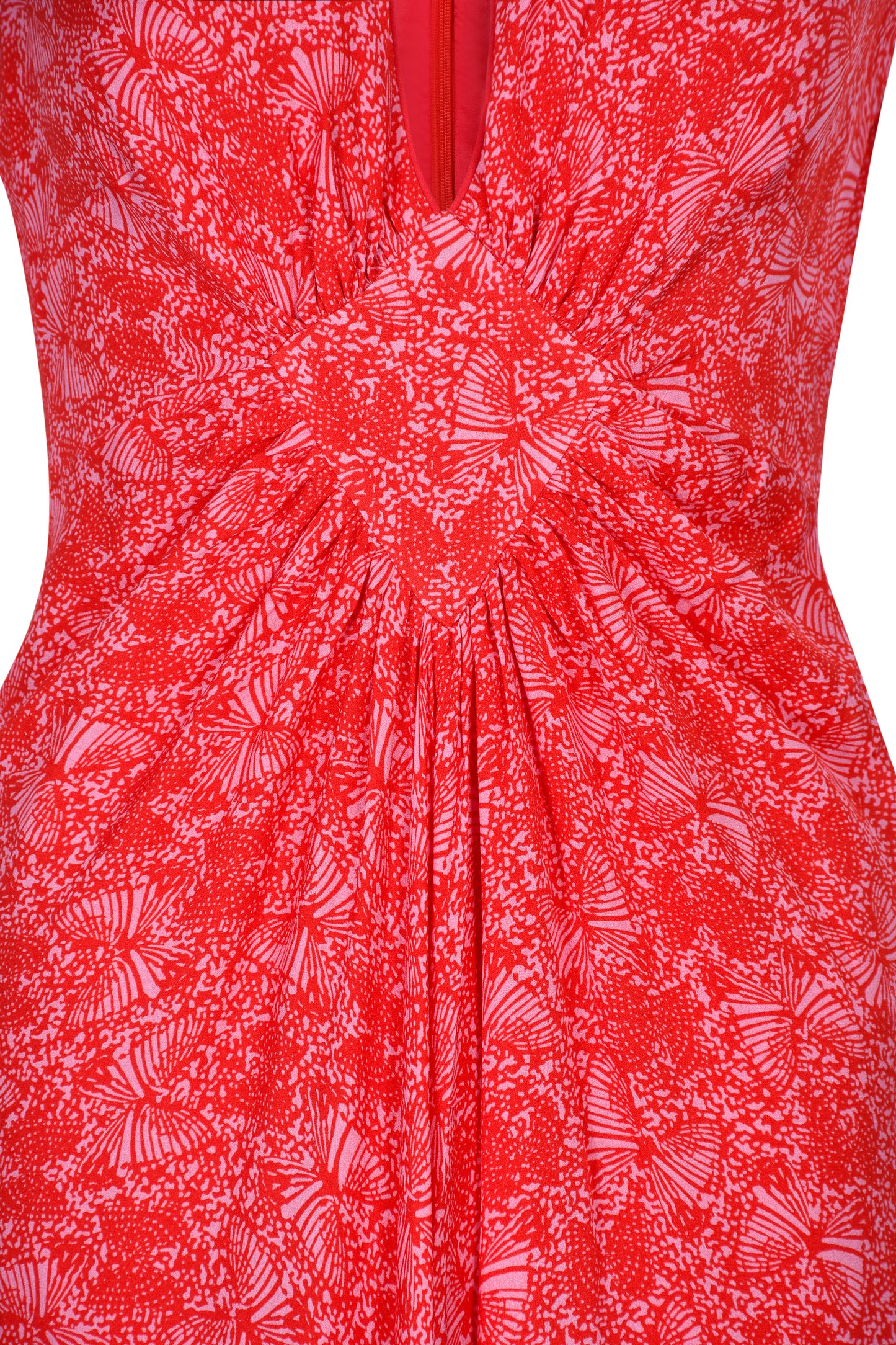 LONG JESSIE DRESS | FLUTTER PRINT