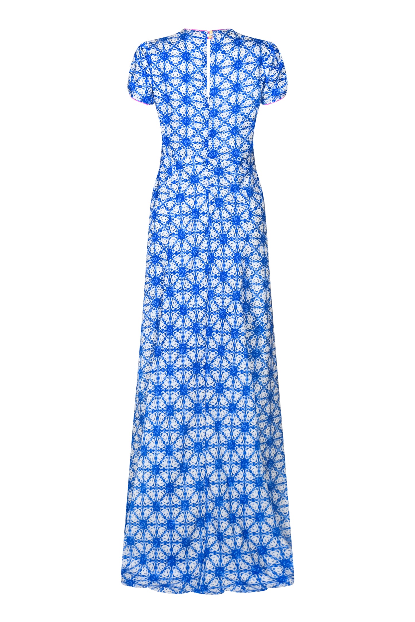 LONG JESSIE DRESS | STARTRACK PRINTED SILK