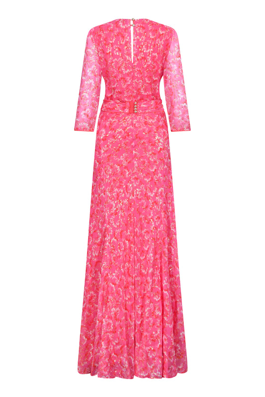 LONG MILLIE DRESS | AWAKENING PRINT