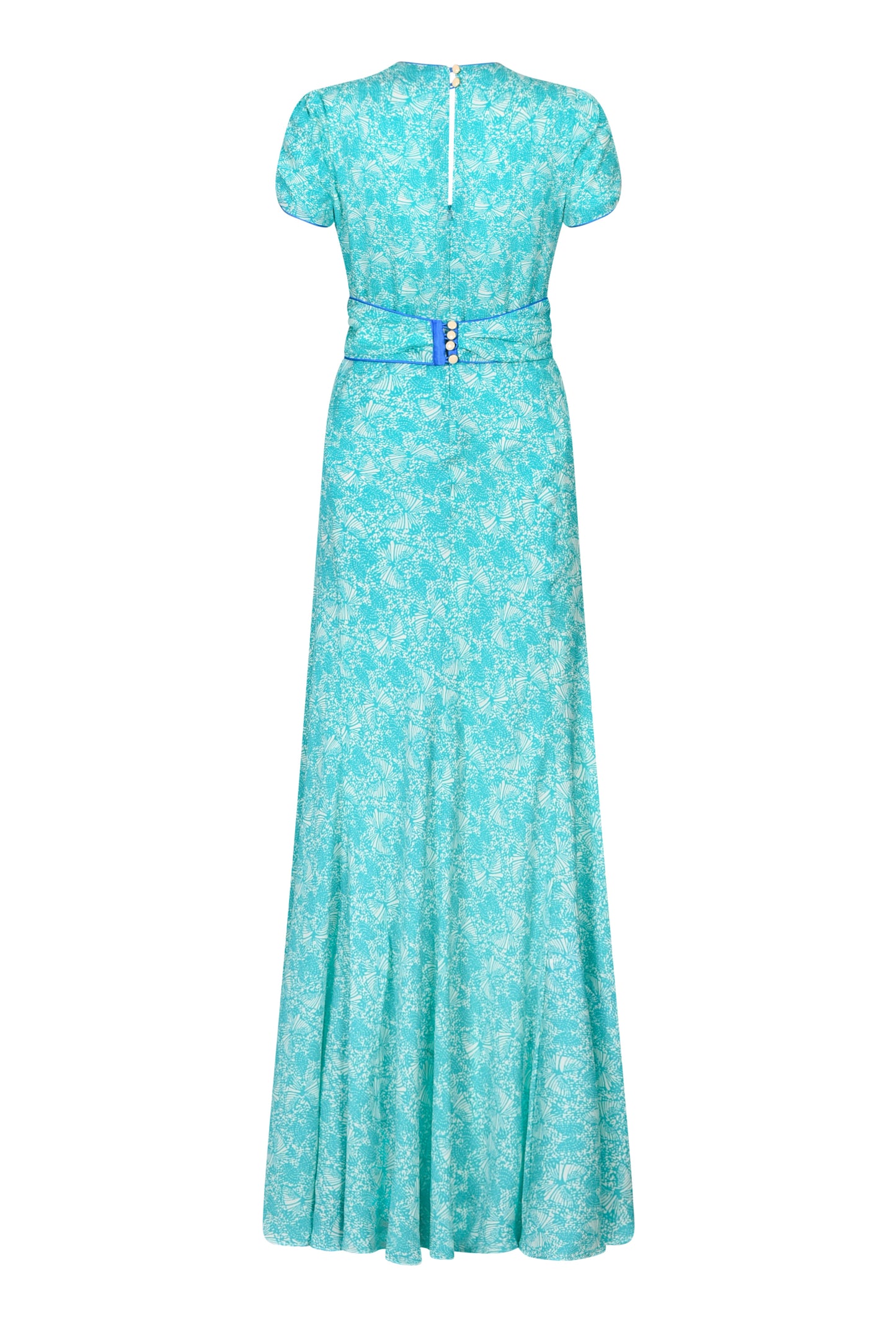 LONG MILLIE DRESS | FLUTTER PRINT