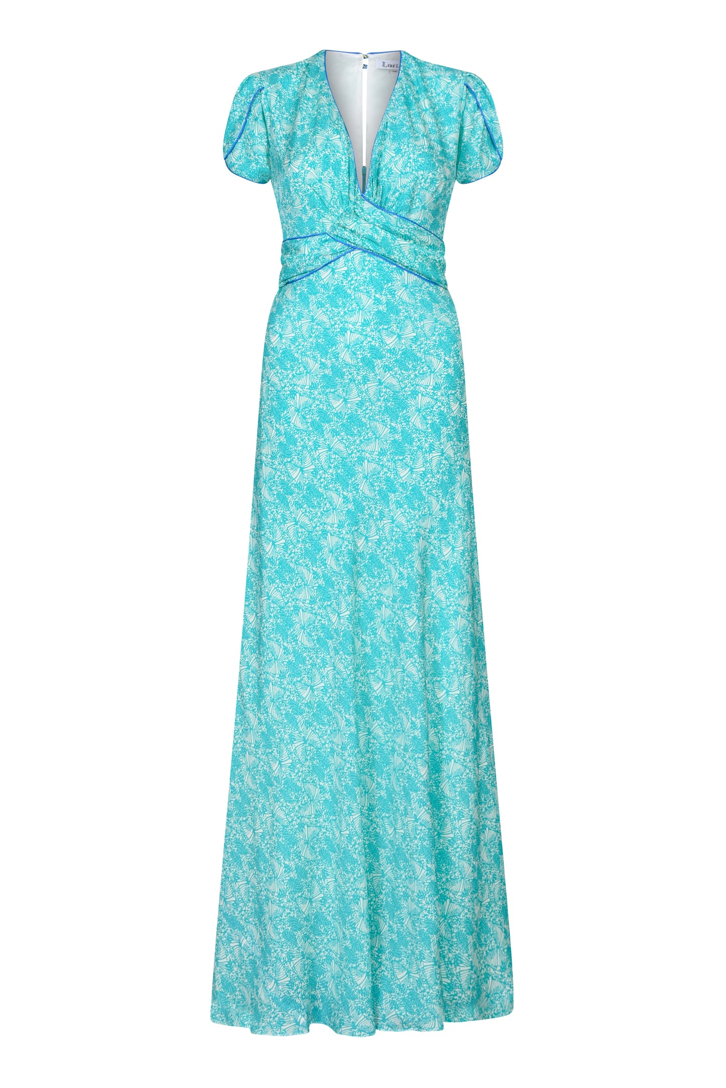 LONG MILLIE DRESS | FLUTTER PRINT