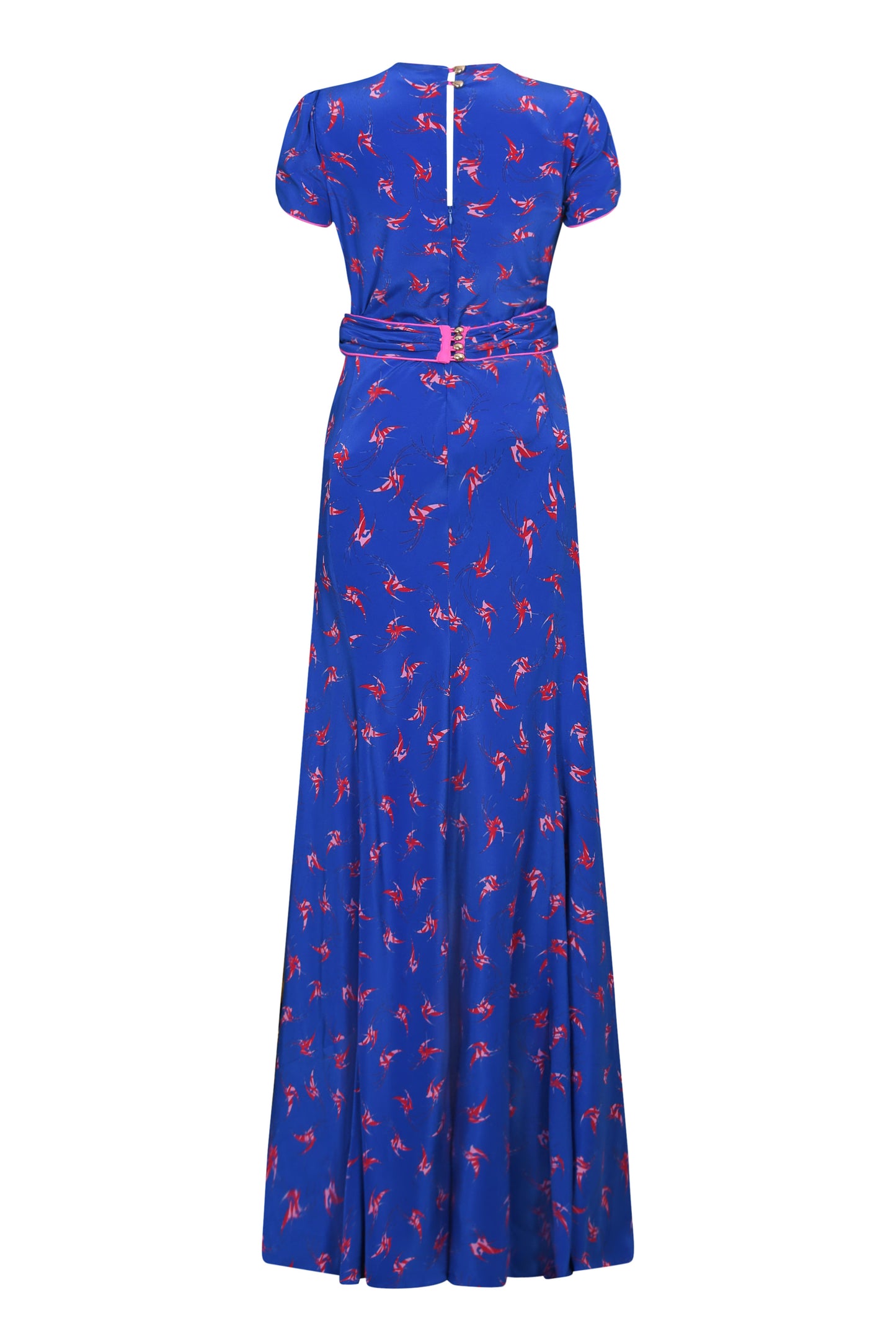 LONG MILLIE DRESS | LOVEBIRDS PRINT