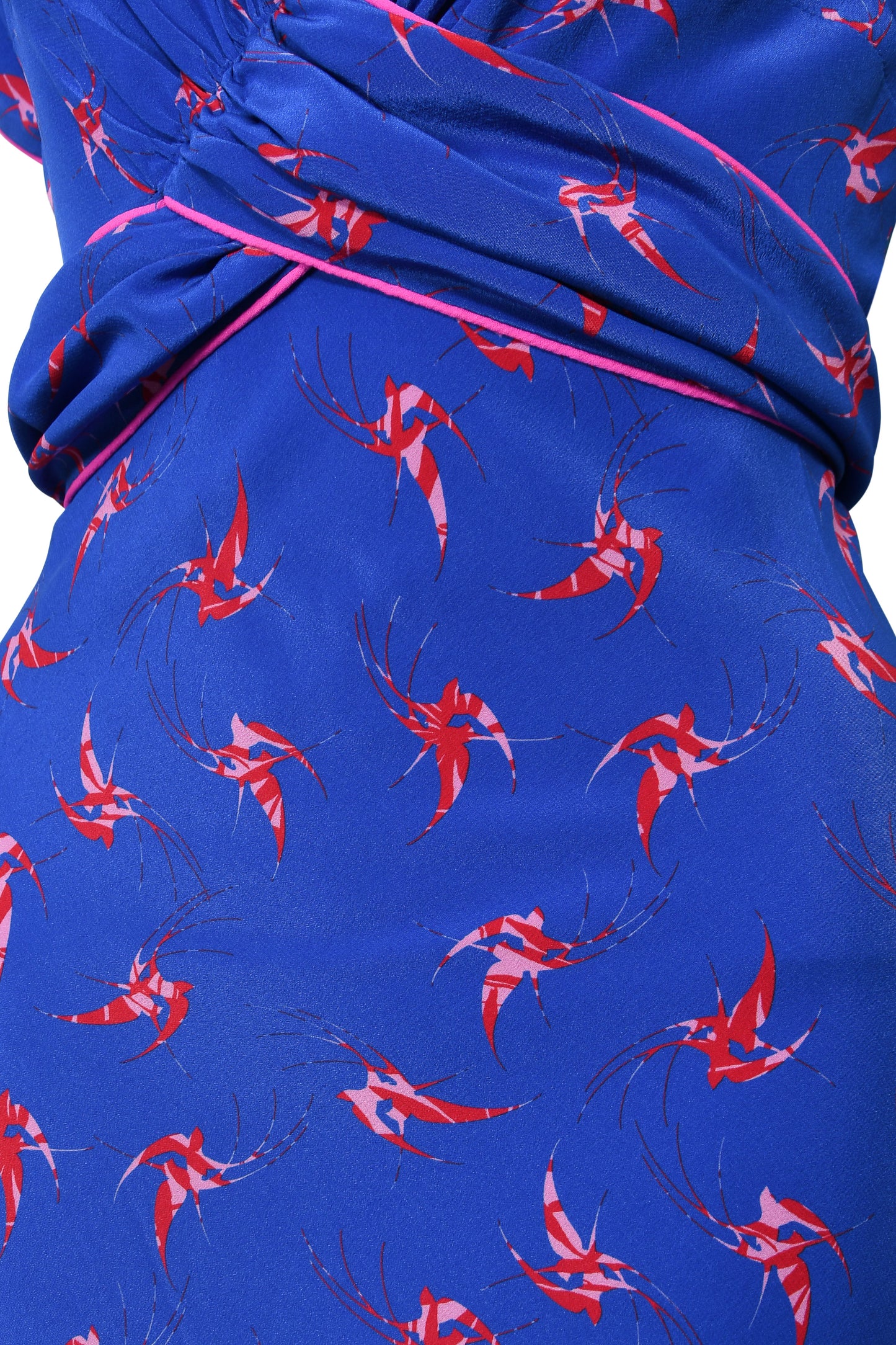 LONG MILLIE DRESS | LOVEBIRDS PRINT