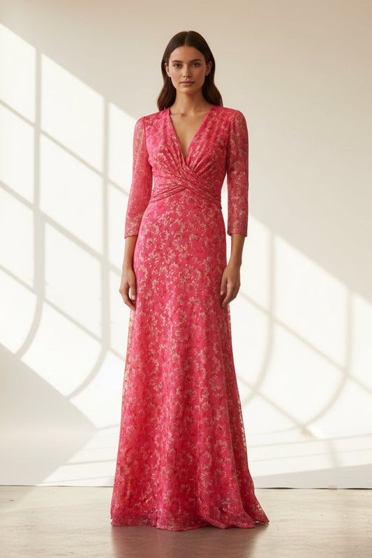LONG MILLIE DRESS | AWAKENING PRINT
