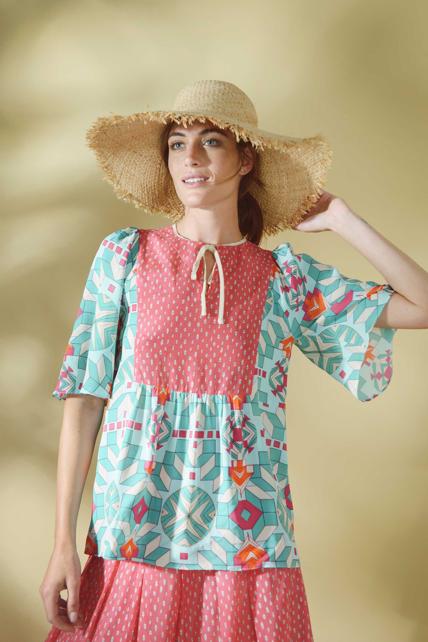 LULA TOP | TROPICAL PRINT