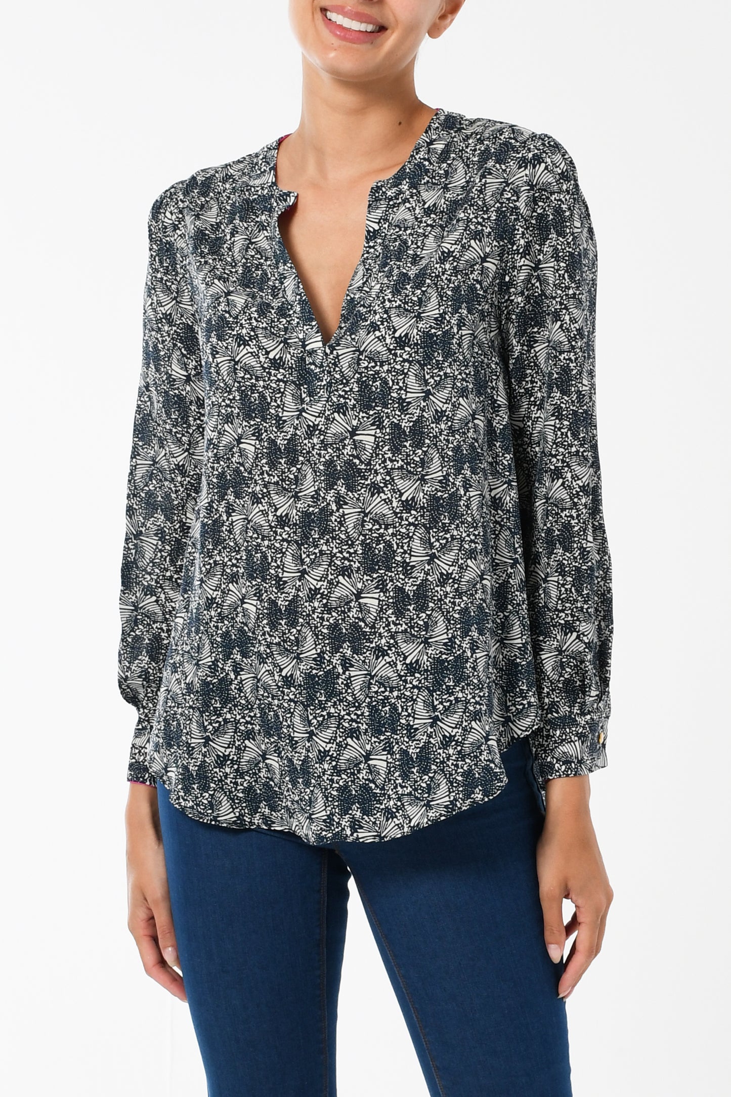 MAGGIE TOP | FLUTTER PRINT
