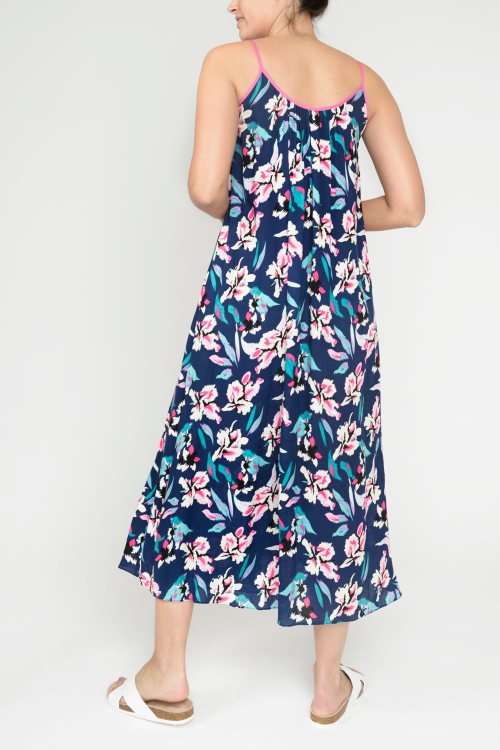 MAXI AIMIE DRESS | TROPICAL RAYON