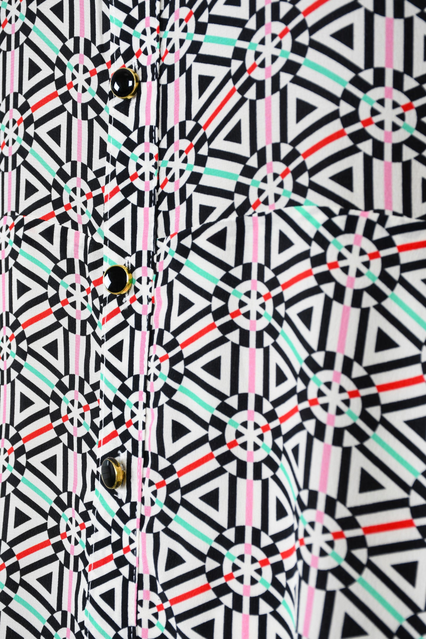 MAXI LUCINDA SHIRT DRESS | COGILE PRINT