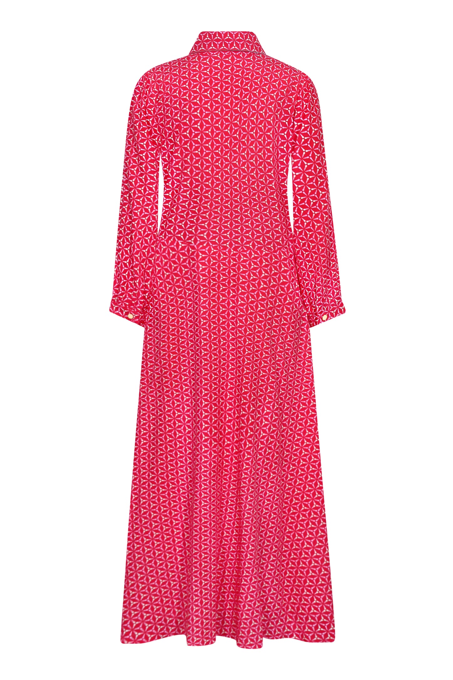 MIDI LUCINDA DRESS | SPINNING PRINT