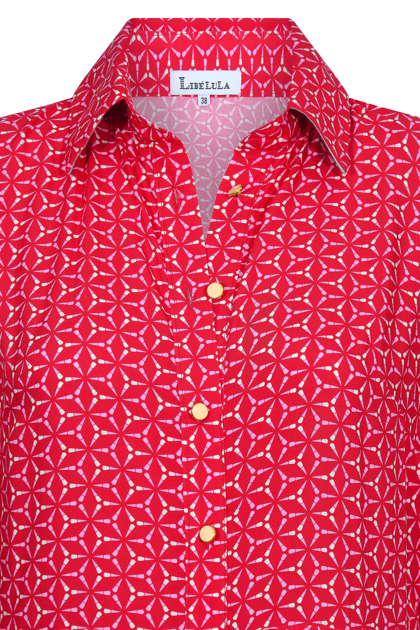 MIDI LUCINDA DRESS | SPINNING PRINT