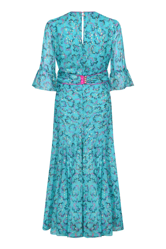 MIDI MILLIE DRESS | AWAKENING PRINT