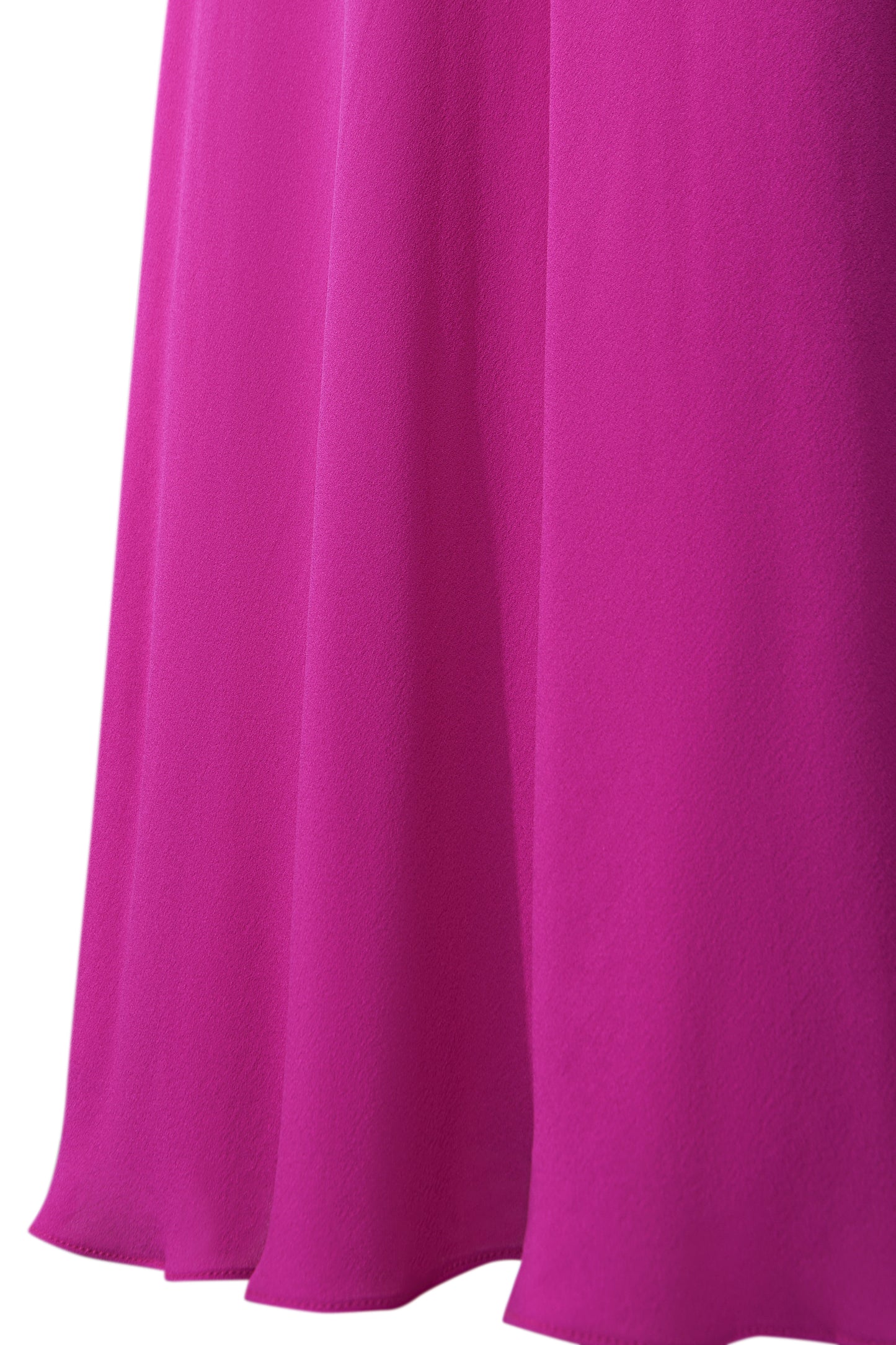 MIDI TAMARA DRESS | AMETHYST SILK GEORGETTE