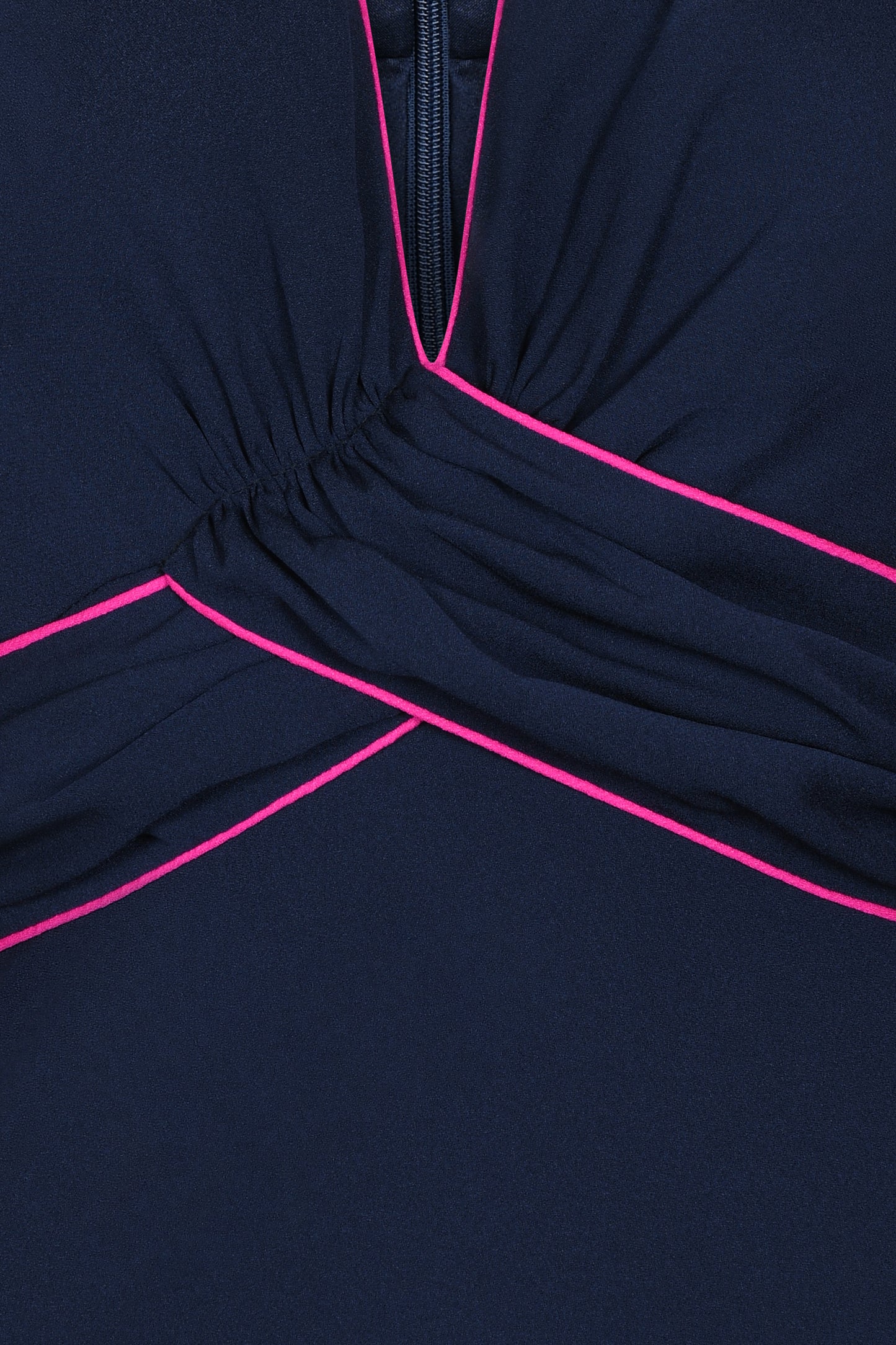 MILLIE DRESS | NAVY SILK GEORGETTE