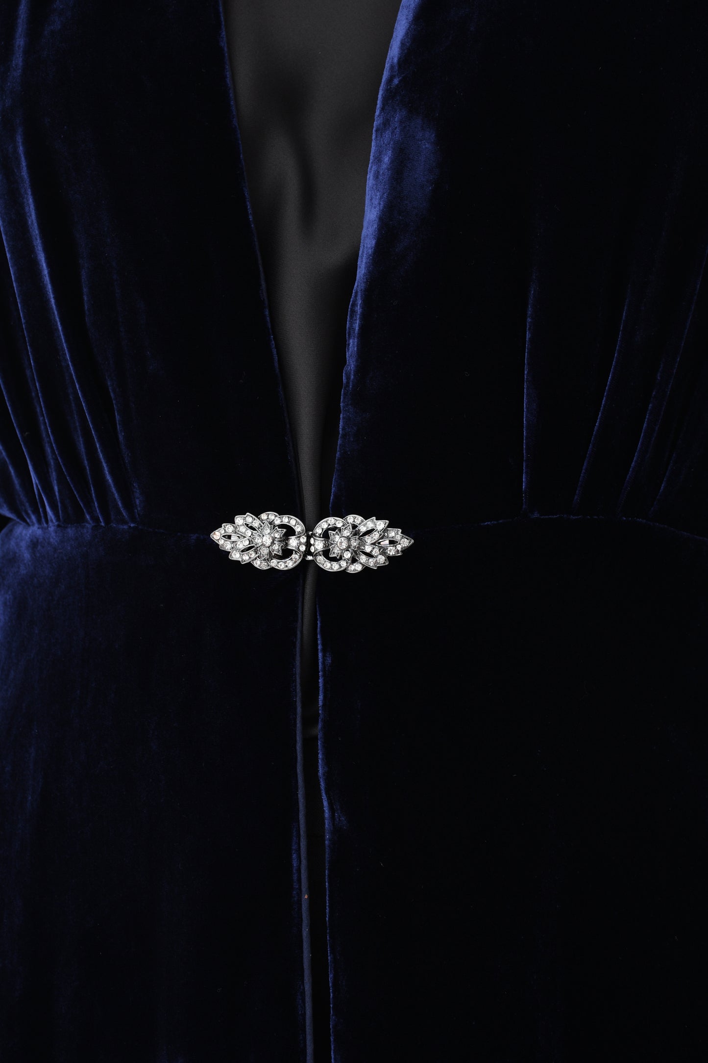 NEW DULWICH COAT | NAVY VELVET