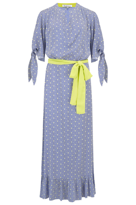 MARNIE DRESS | STRIPY TRIANGLE PRINT