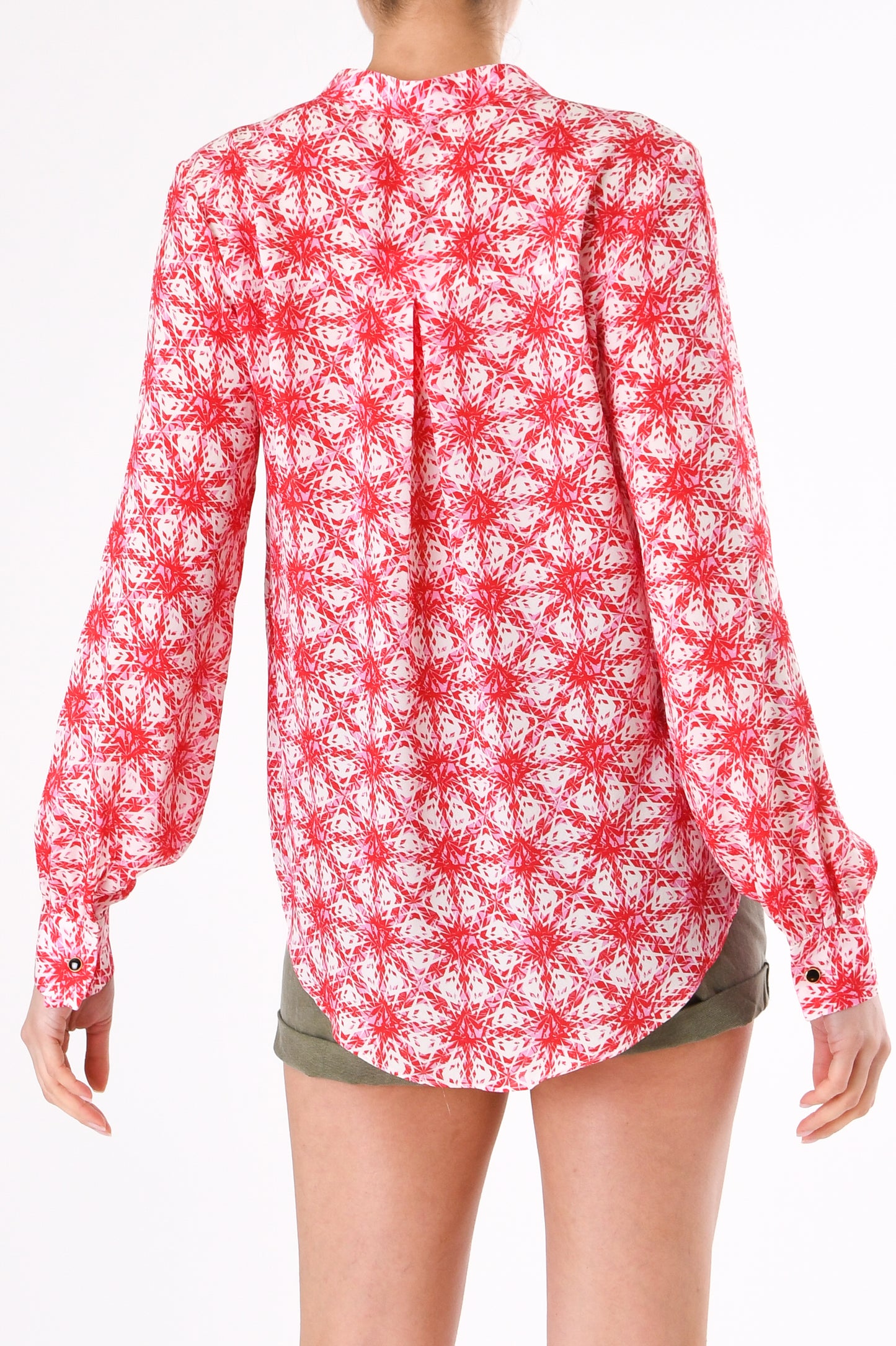 SILKY TOP | RED STARTRACK PRINT