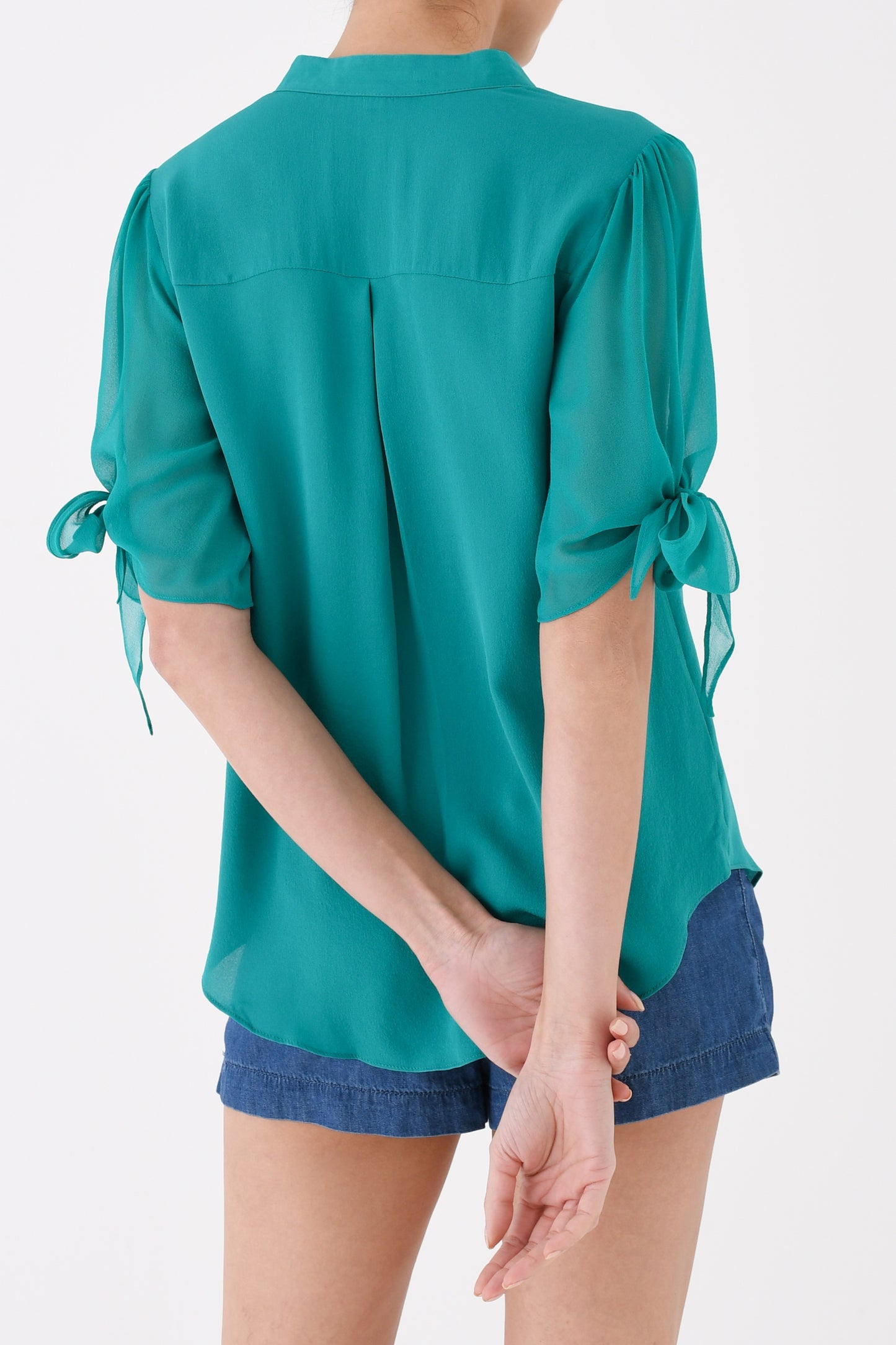 SILKY TOP | SILK GEORGETTE