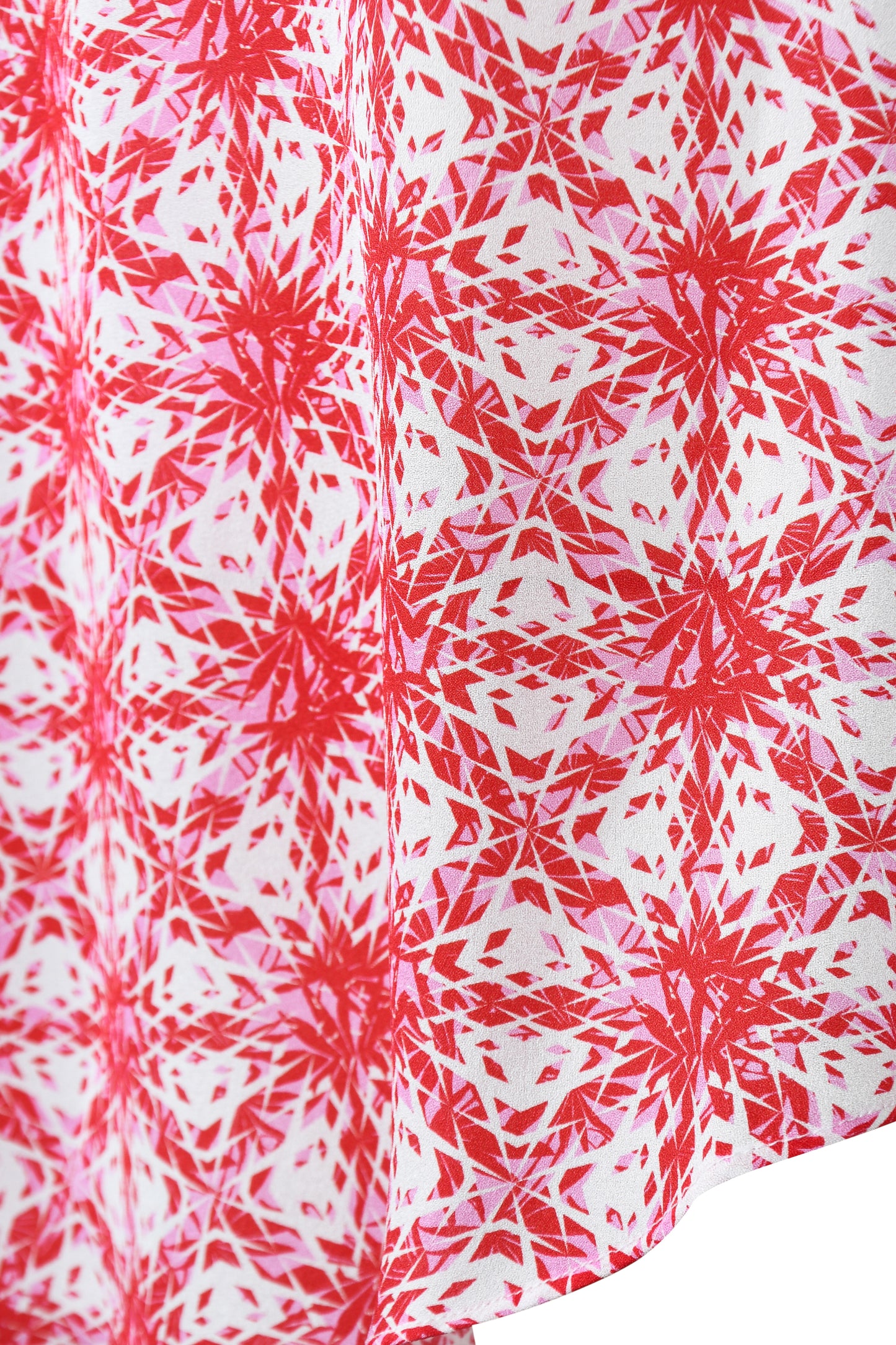 SILKY TOP | RED STARTRACK PRINT