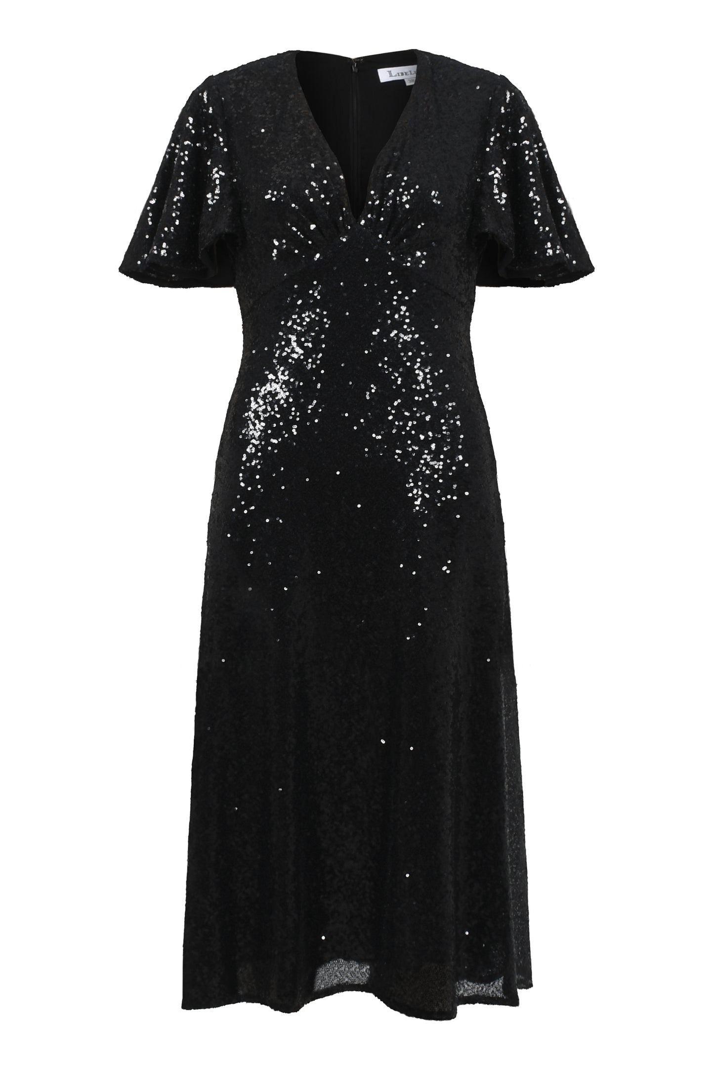 TAMMIM DRESS | BLACK SEQUINS