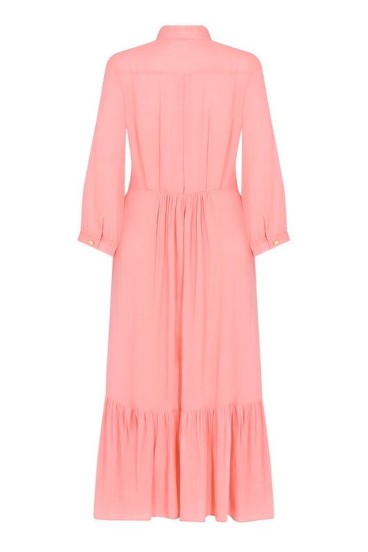 ANASTASIA DRESS | PALE PINK RAYON