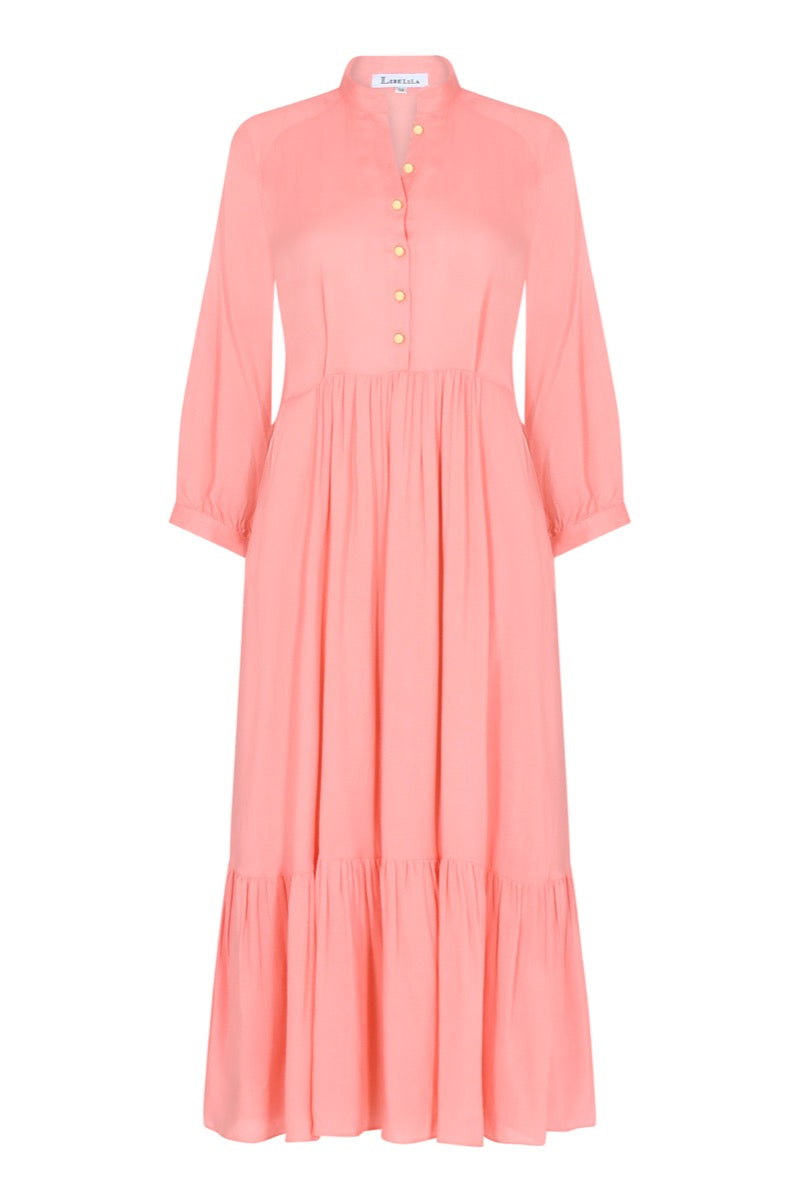 ANASTASIA DRESS | PALE PINK RAYON