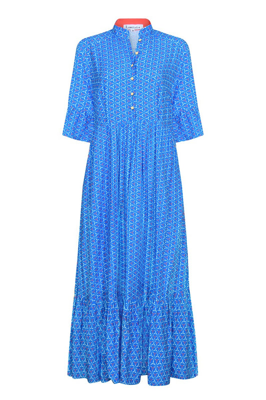 LONGER ANASTASIA DRESS | SPINNING PRINT