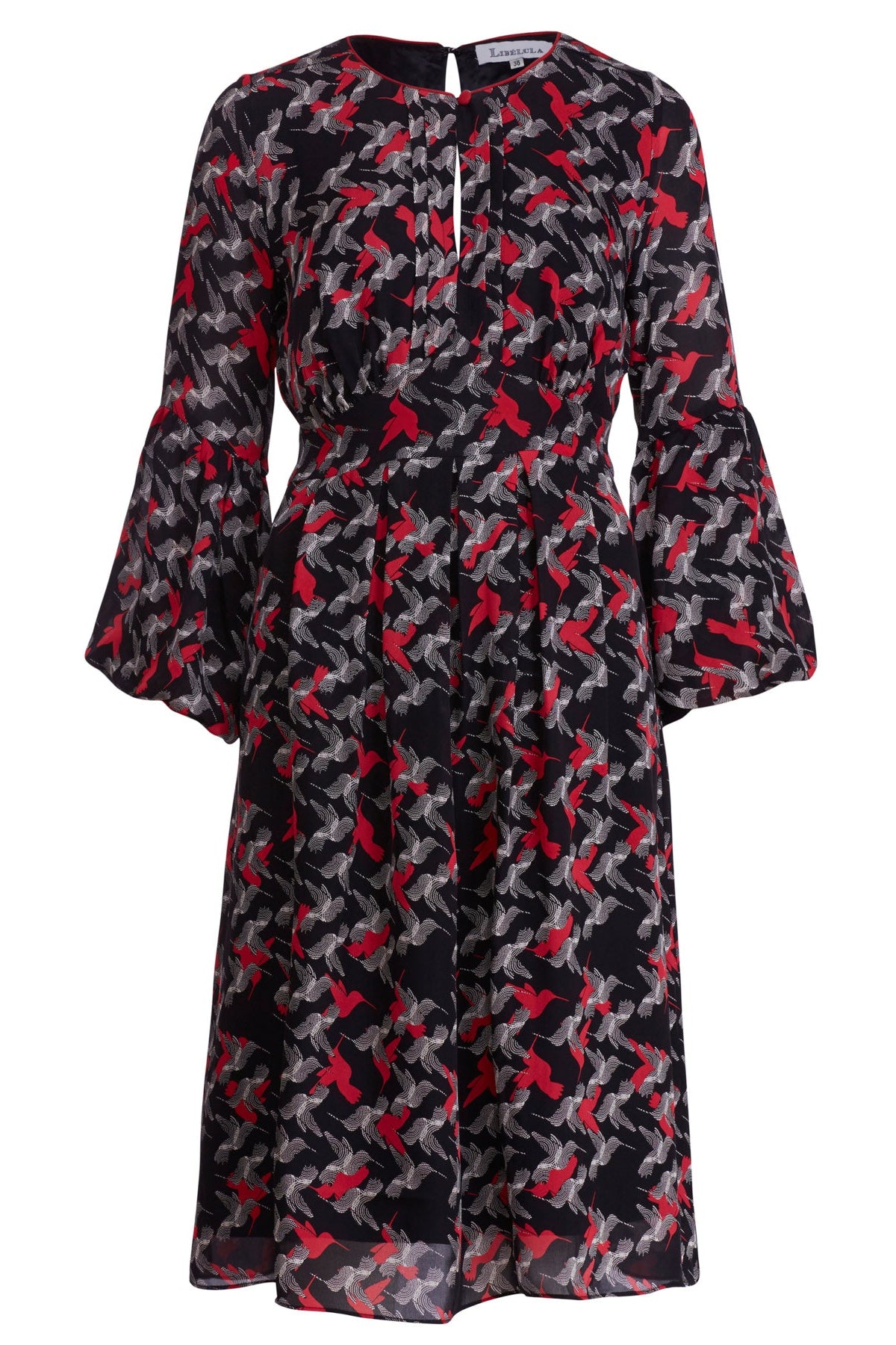 SLIWA DRESS | HUMMINGBIRD PRINT