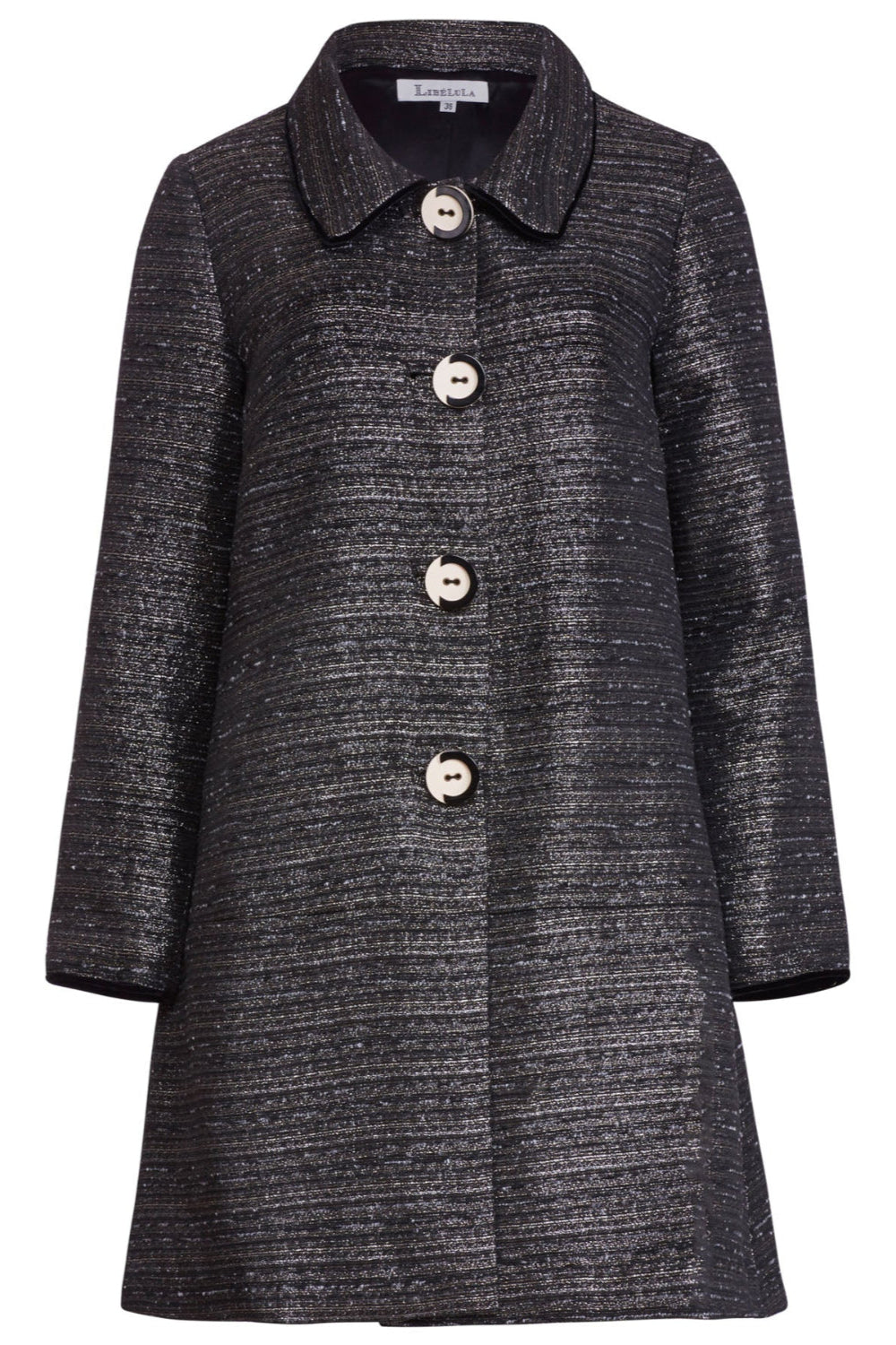 PARIS COAT | METALLIC STRIPE