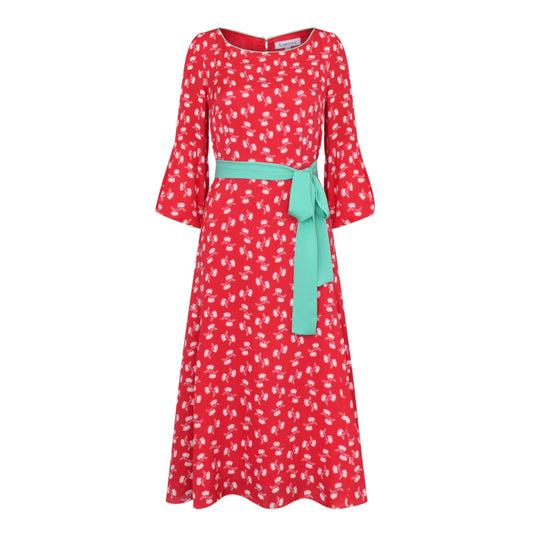 BEAROB DRESS | RED HIAWATHA PRINT