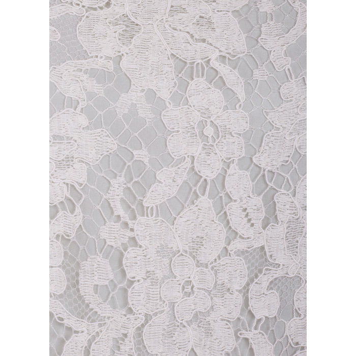 BEATRIX DRESS | LACE AND SILK MIX