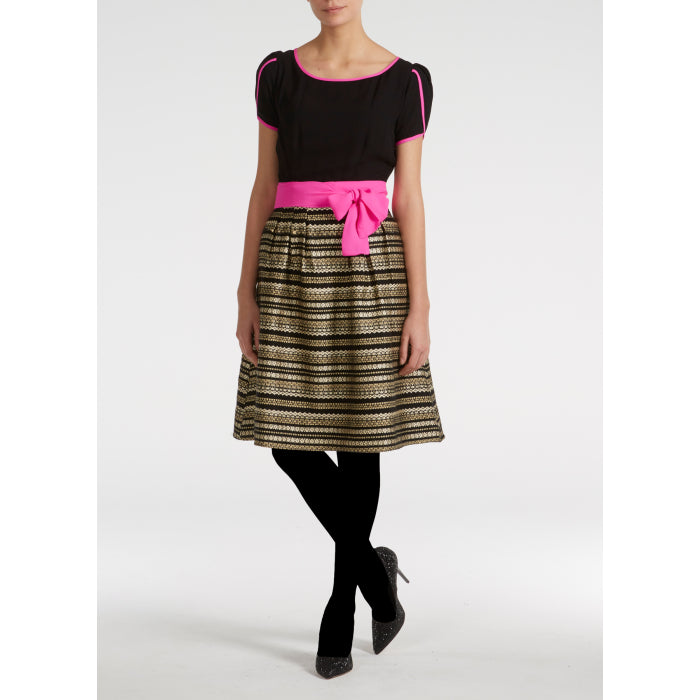 BEATRIX DRESS | GOLD BOUCLE