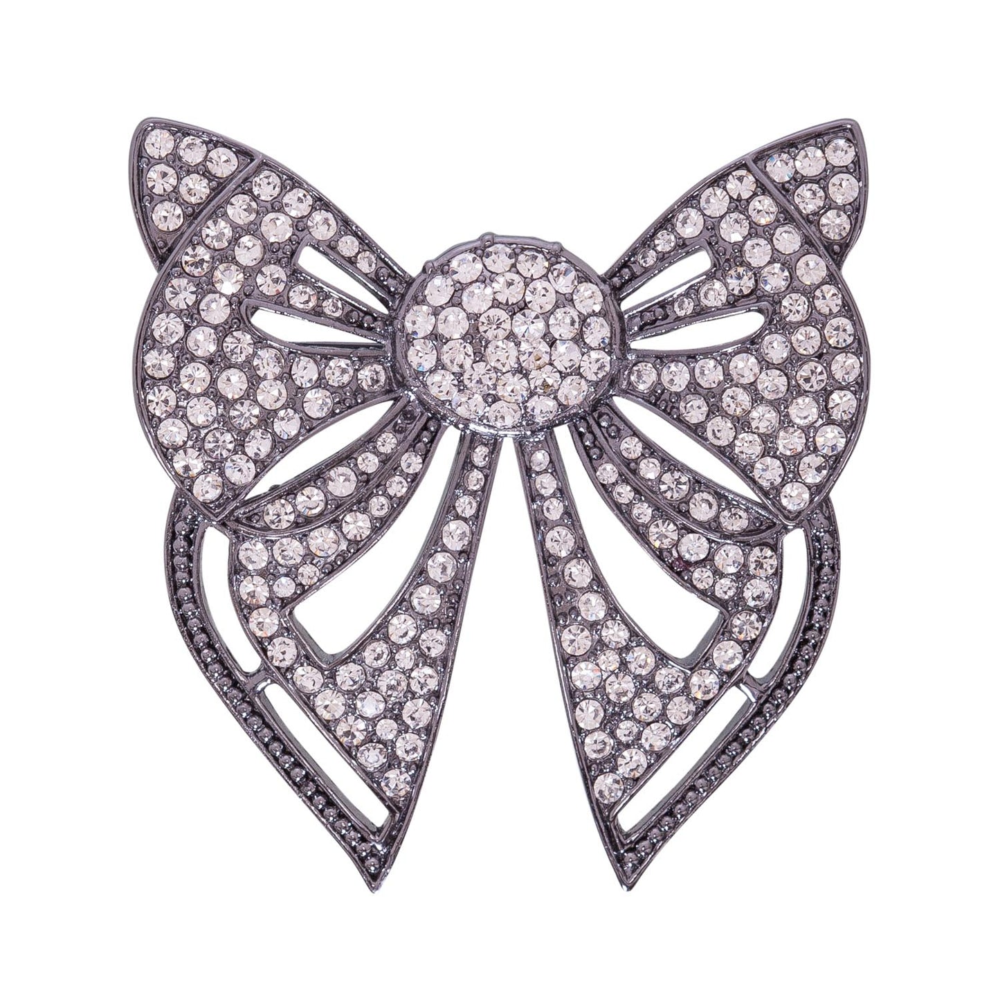 LARGE BOW BROOCH