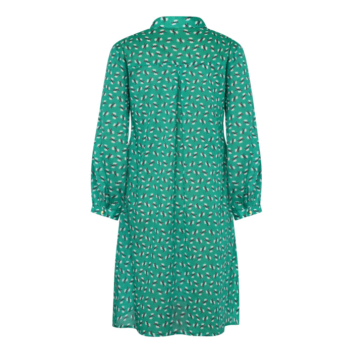 CHLOE DRESS | GREEN HIAWATHA PRINT