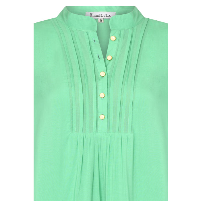 CHLOE DRESS | SEA GREEN RAYON