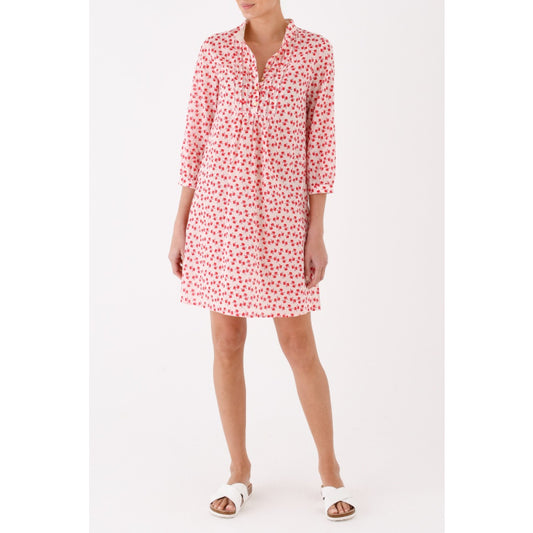 CHLOE DRESS | CREAM MINI HIAWATHA PRINT