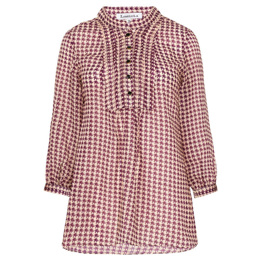 CHLOE TOP | ELEPHANT PRINT