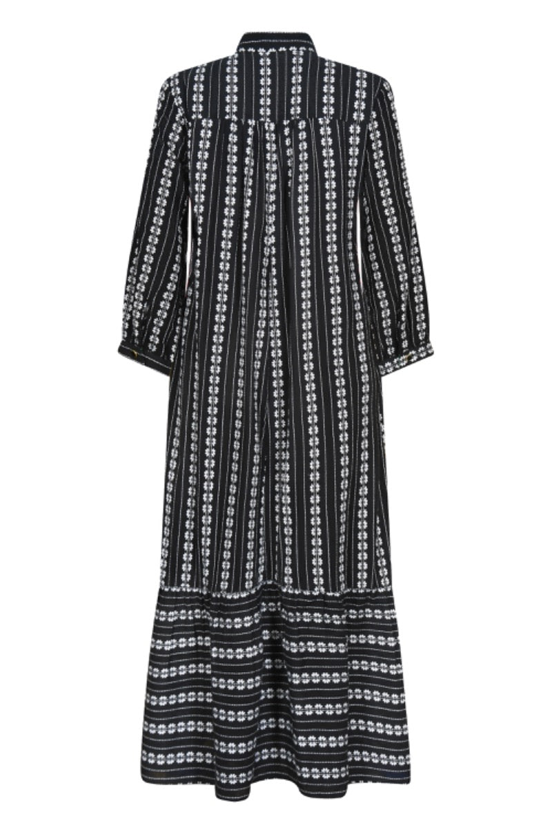 LONGER CLAUDE DRESS | EMBROIDERED COTTON