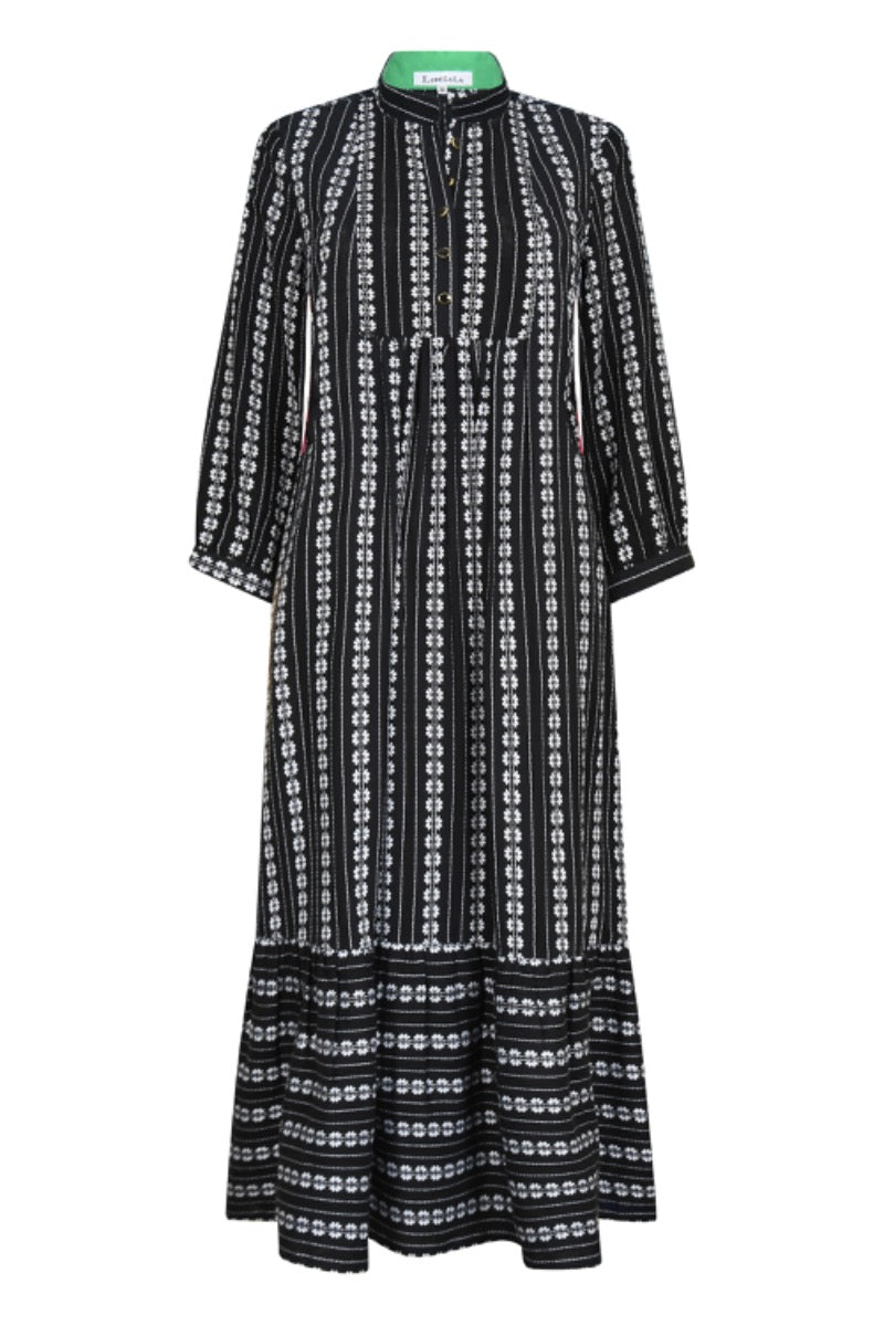 LONGER CLAUDE DRESS | EMBROIDERED COTTON
