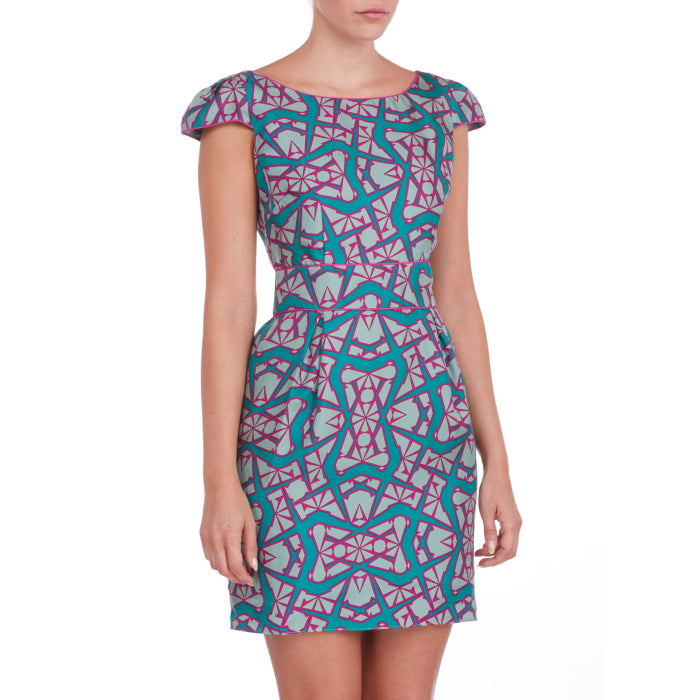 FLORENCE DRESS | KALEIDOSCOPE PRINT