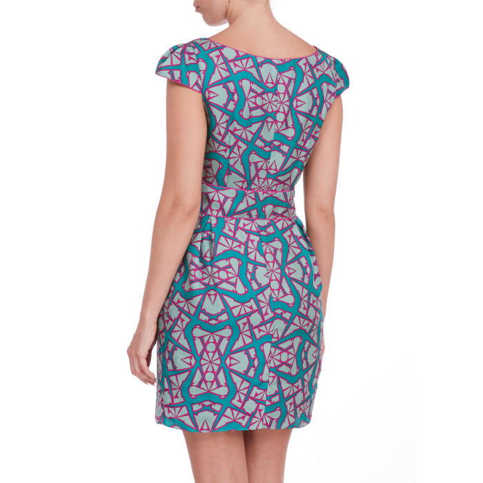 FLORENCE DRESS | KALEIDOSCOPE PRINT