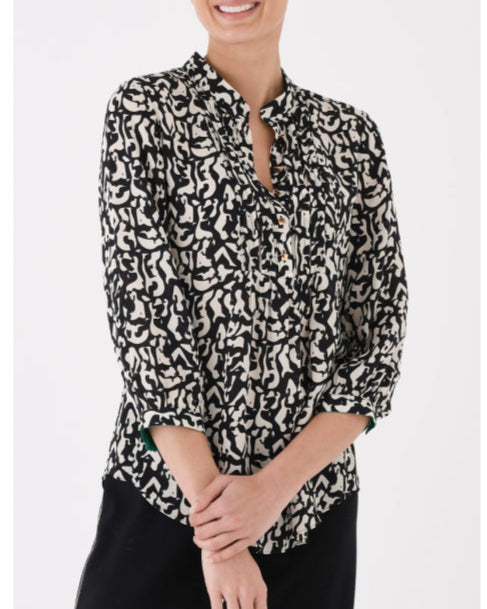 DELPHINE TOP | KARMA SUTRA PRINT