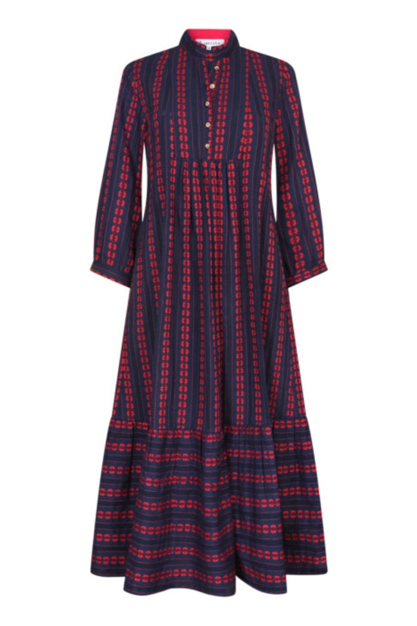 LONGER CLAUDE DRESS | EMBROIDERED COTTON