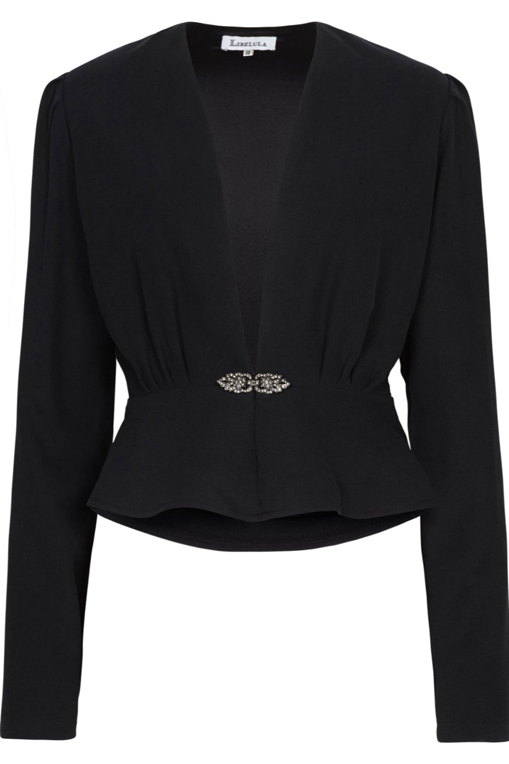 DULWICH JACKET | BLACK SILK TWILL